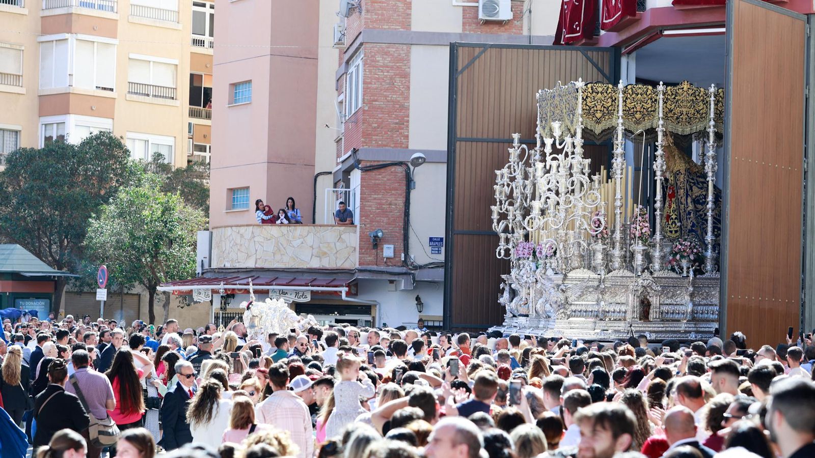 Prendimiento en el Domingo de Ramos de Málaga 2023, en fotos