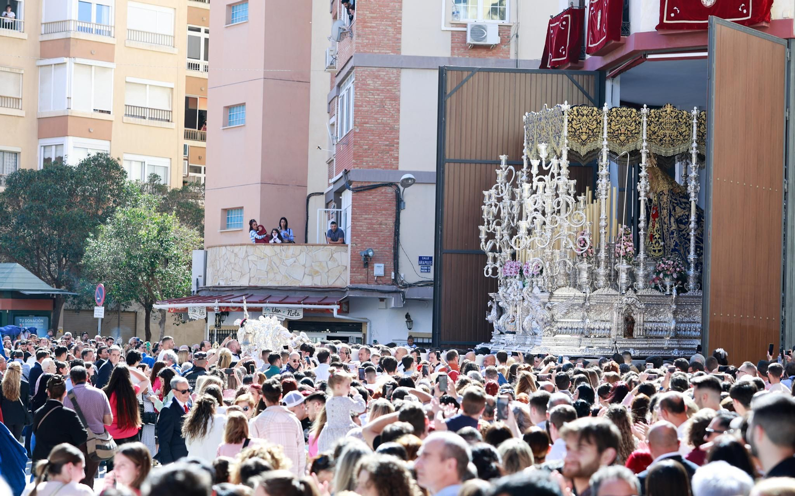 Prendimiento en el Domingo de Ramos de Málaga 2023, en fotos