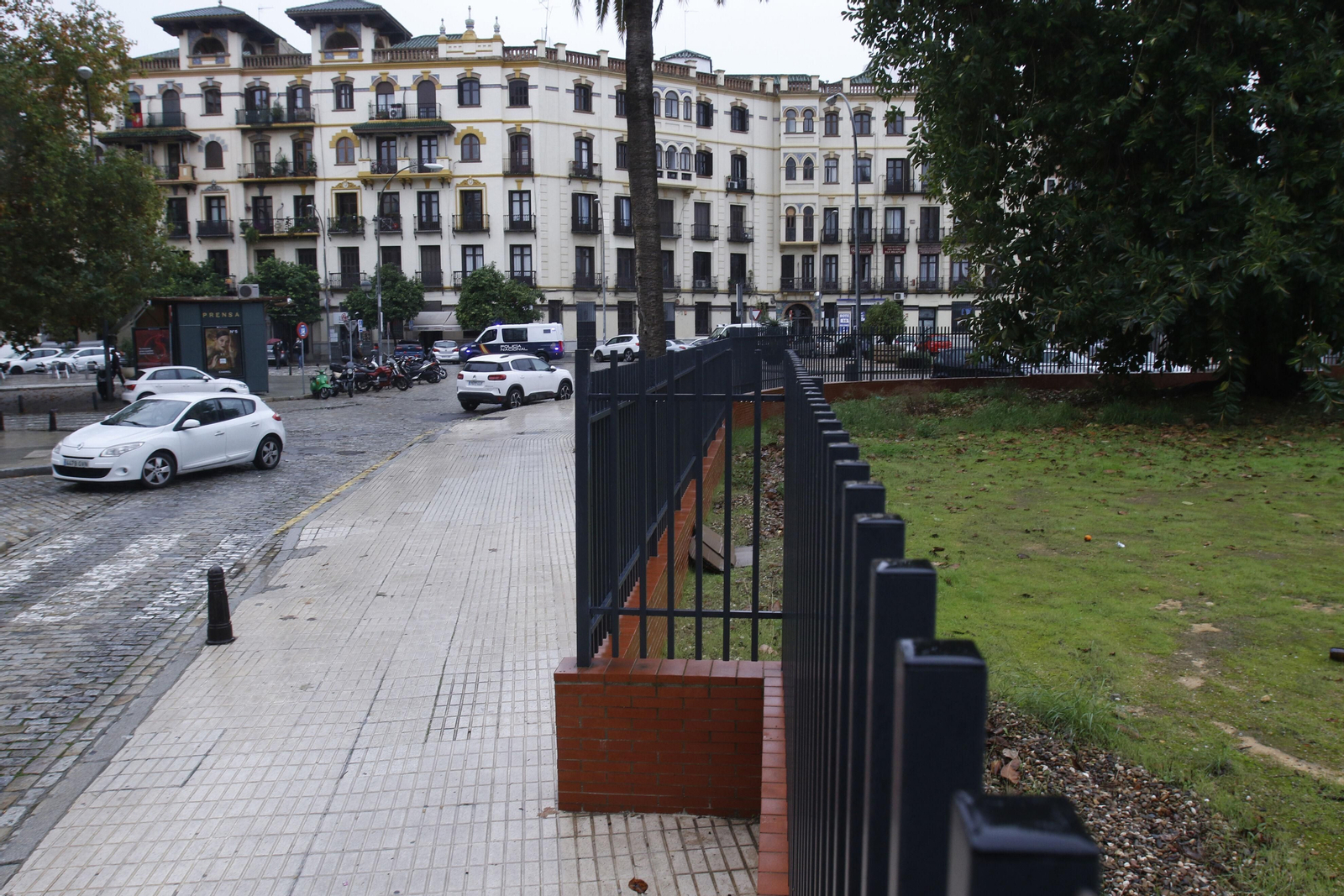 Estado actual del solar del antiguo Equipo Quirúrgico.