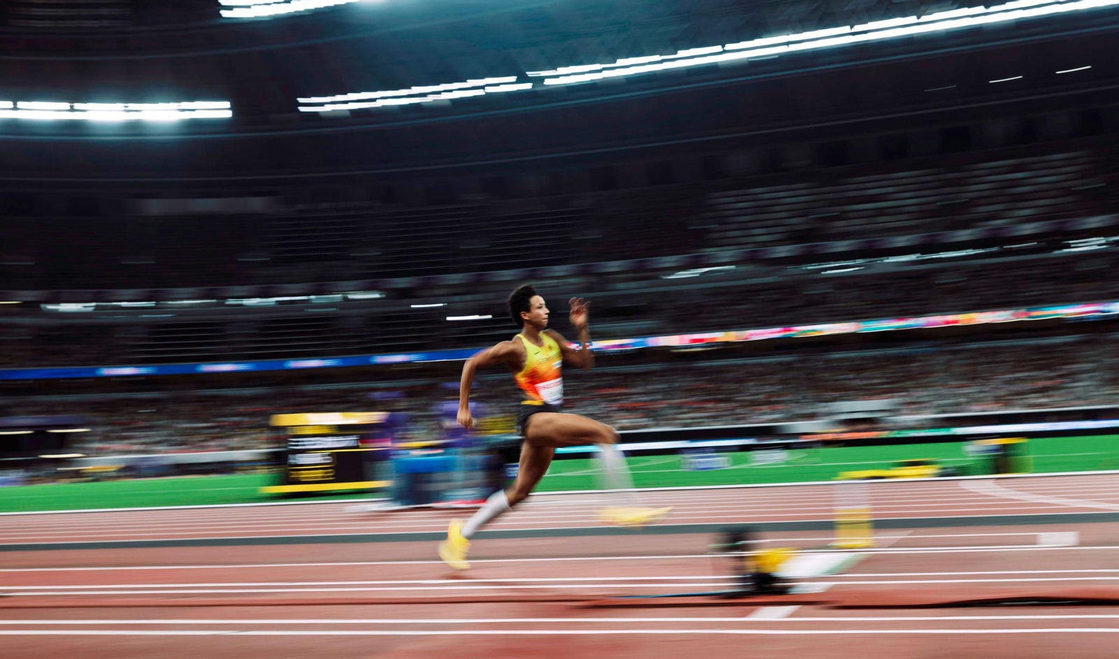 Las mejores imágenes del triunfo de Seville en 100 metros y del resto del Mundial de atletismo