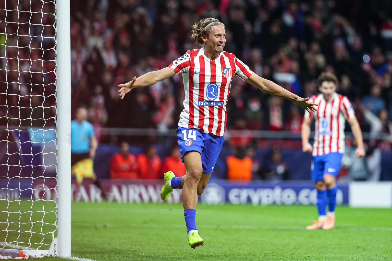 Las imágenes del Atlético de Madrid-Unión Saint-Gilloise