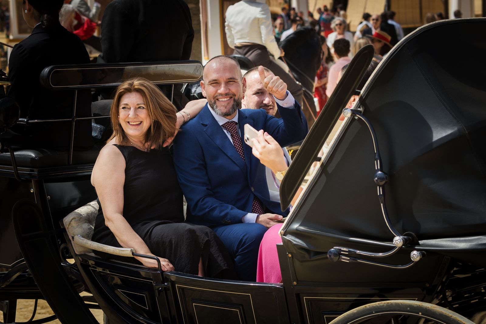 Búscate en las fotos del sábado en la Feria de Jerez