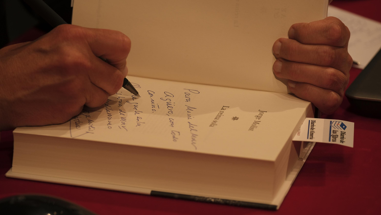 Fotogalería El Diario de los Libros. Jorge Molist. Almería