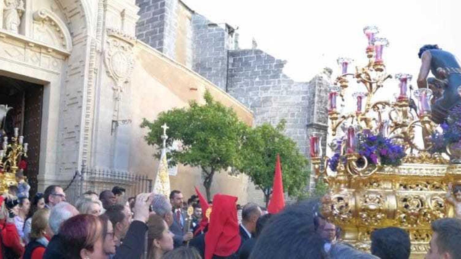Una panorámica del encuentro en La Merced.