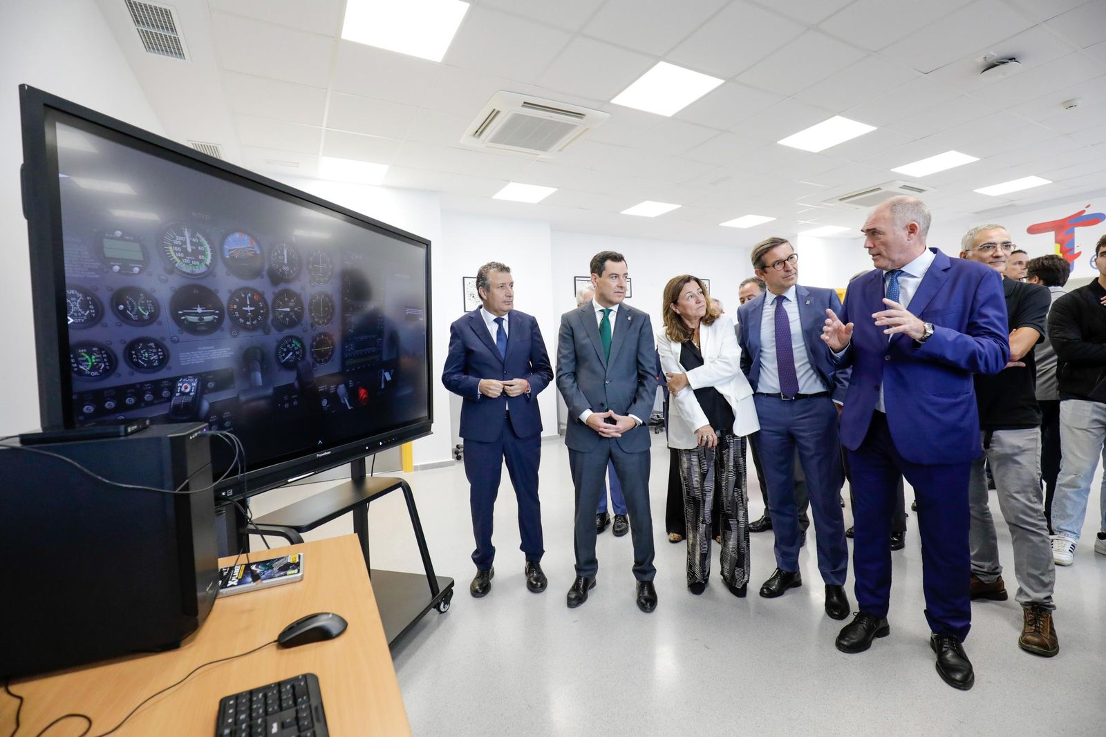 Nuevo centro de Formación Profesional Base Tecnológica Aeronautica "Javier Imbroda", en La Rinconada
