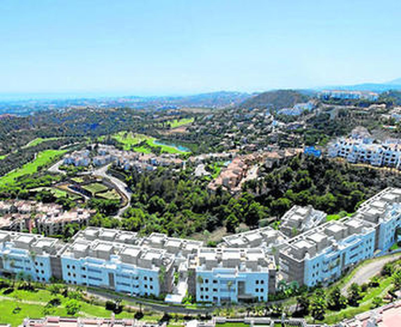 Vista de la zona donde se levantará la promoción.