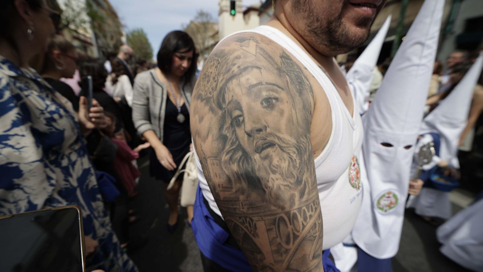 Una imagen de la hermandad de los Negritos.