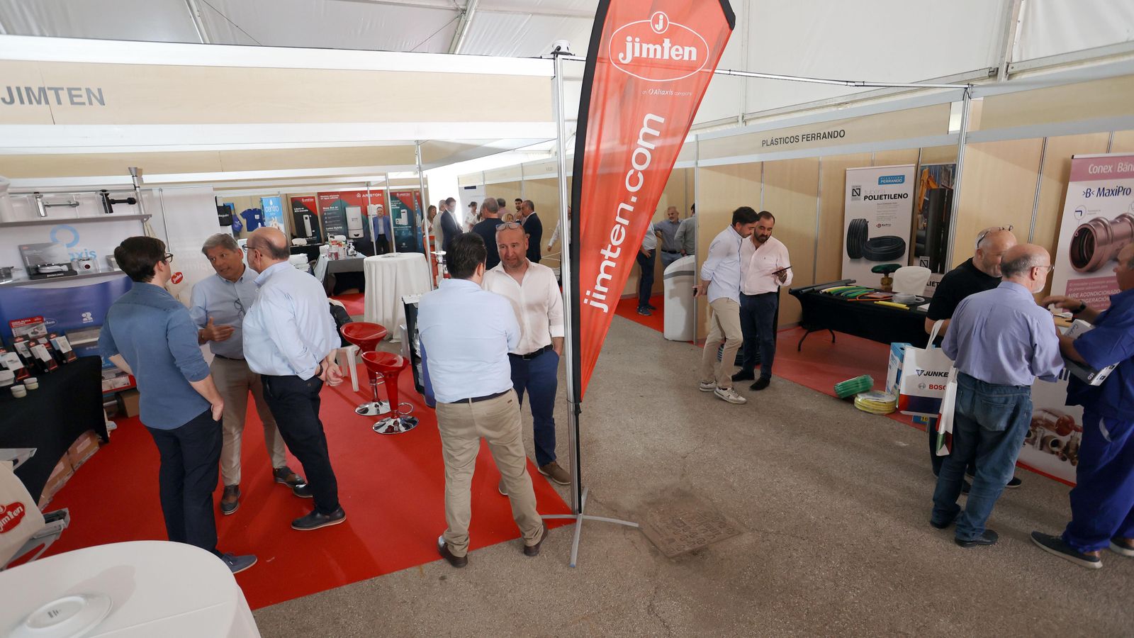 Gran asistencia a la IX Feria de la Fontanería en TUBESAN