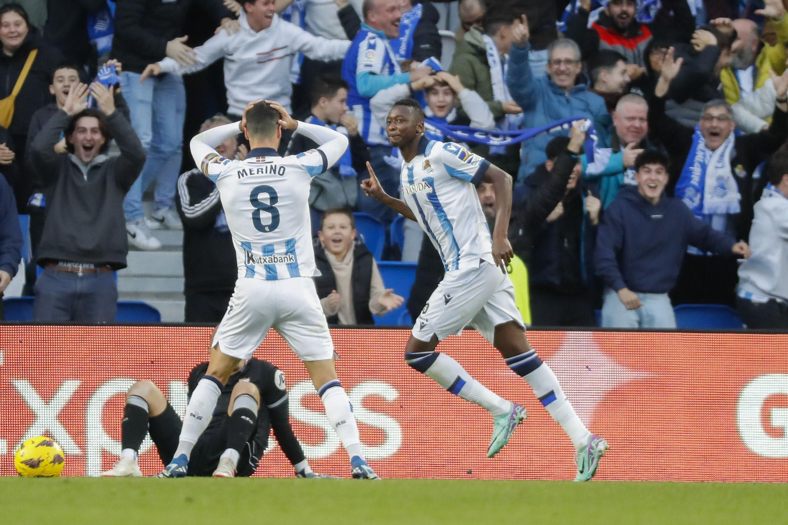 Las fotos del Real Sociedad-Sevilla de Liga