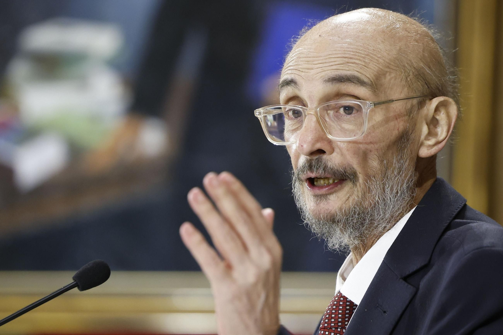 Javier Lambán, ex presidente de Aragón.