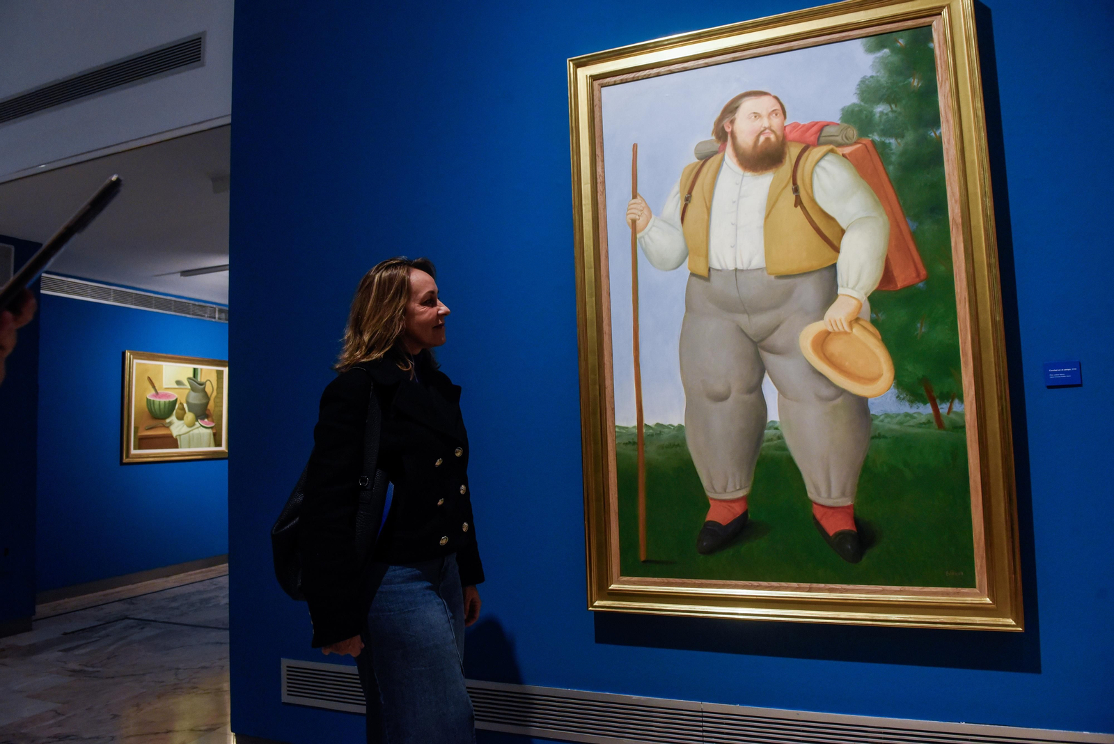 Inauguración  de la exposición sobre Fernando Botero