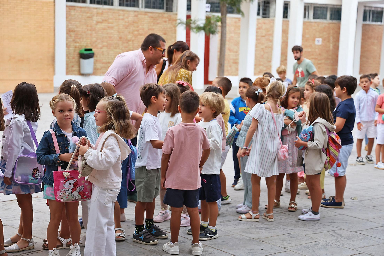 Las imágenes de la vuelta al cole