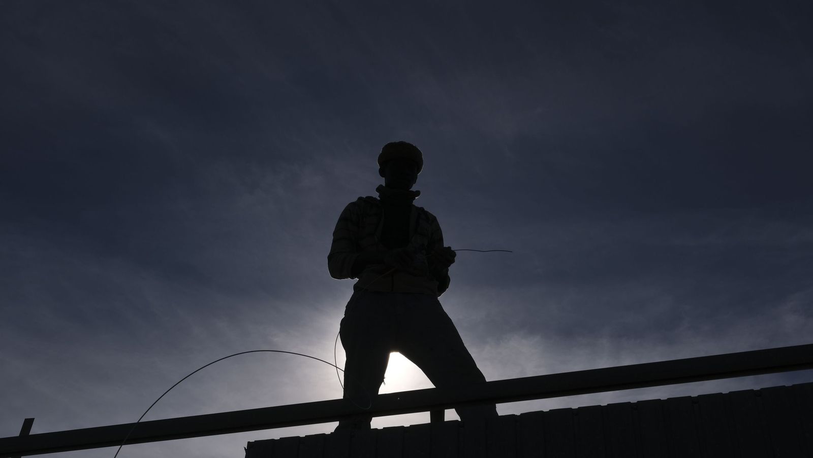 Los efectos del temporal de viento en los invernaderos, en imágenes