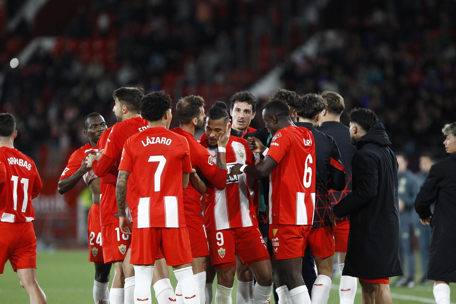 Las mejores imágenes del partido U.D. Almería-Levante U.D.