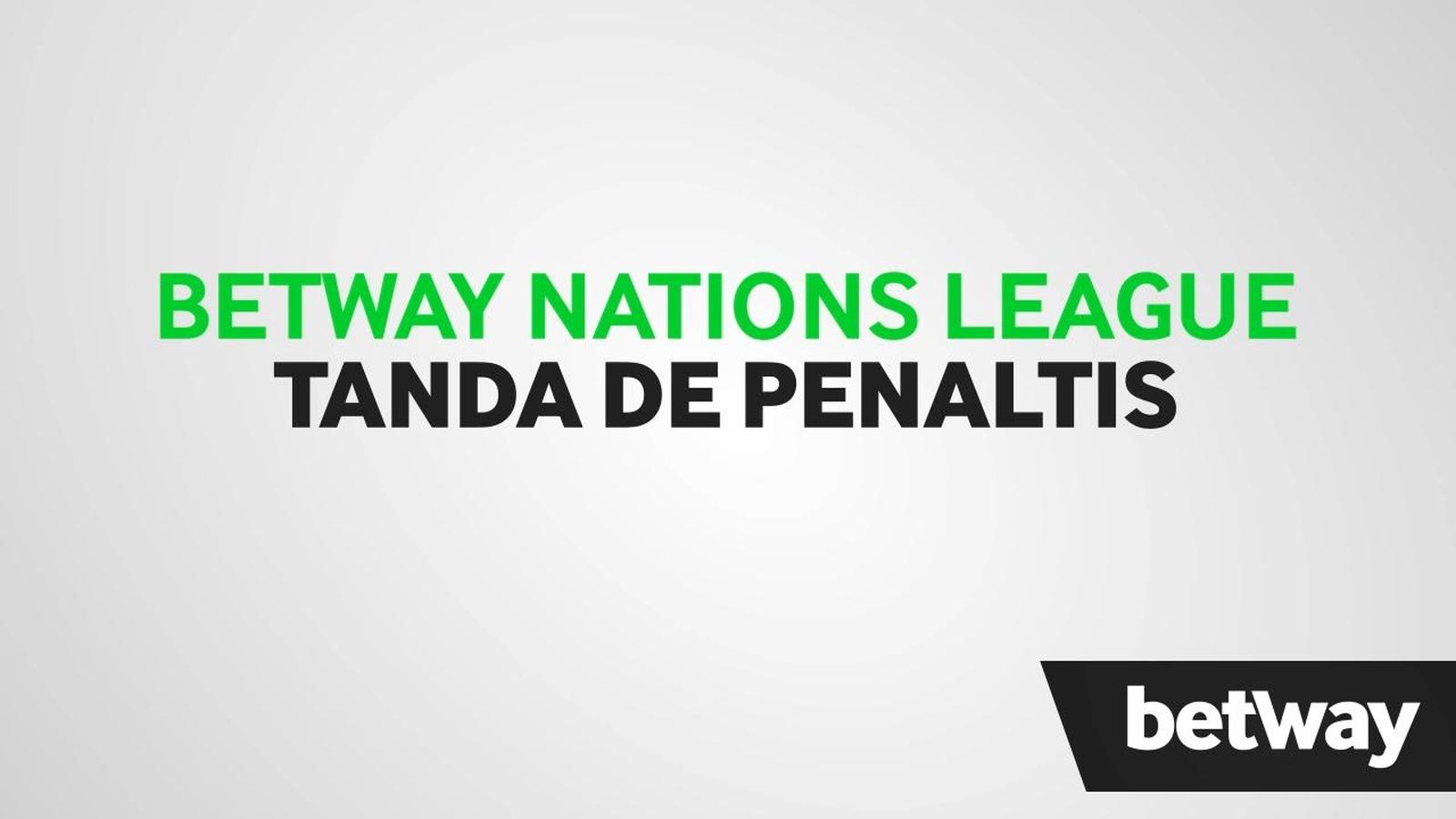 ¿Quién vencerá en la tanda de penaltis Betway Nations League?