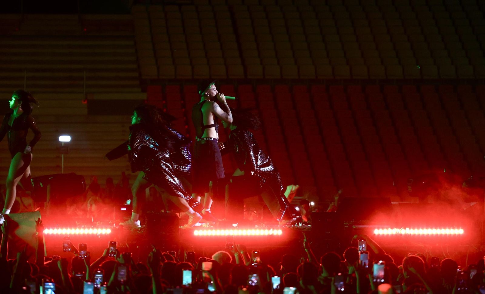 Concierto de JC Reyes en el estadio de la Cartuja de Sevilla