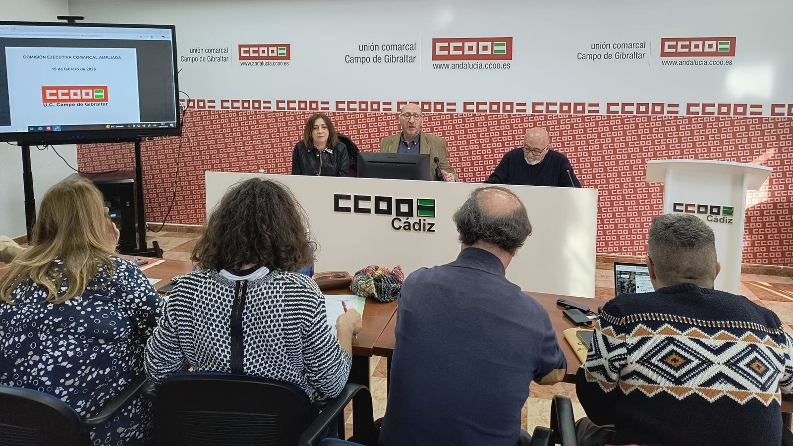 CCOO exige al Gobierno un plan urgente ante el tratado de Gibraltar.