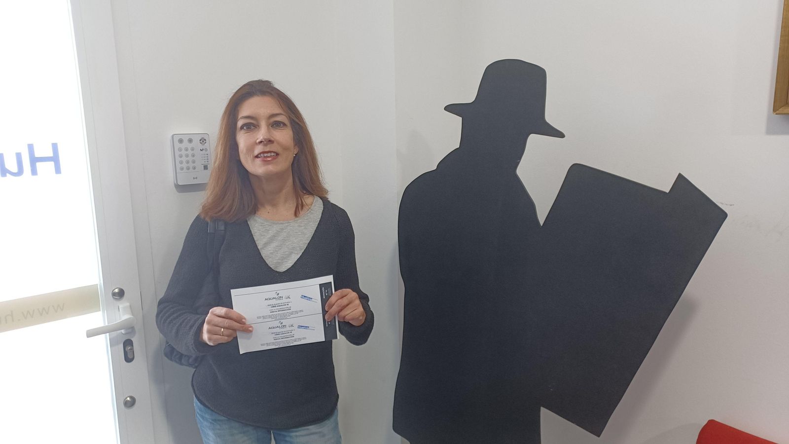 Paloma García Naranjo, una de las ganadoras de las entradas del sorteo pasado