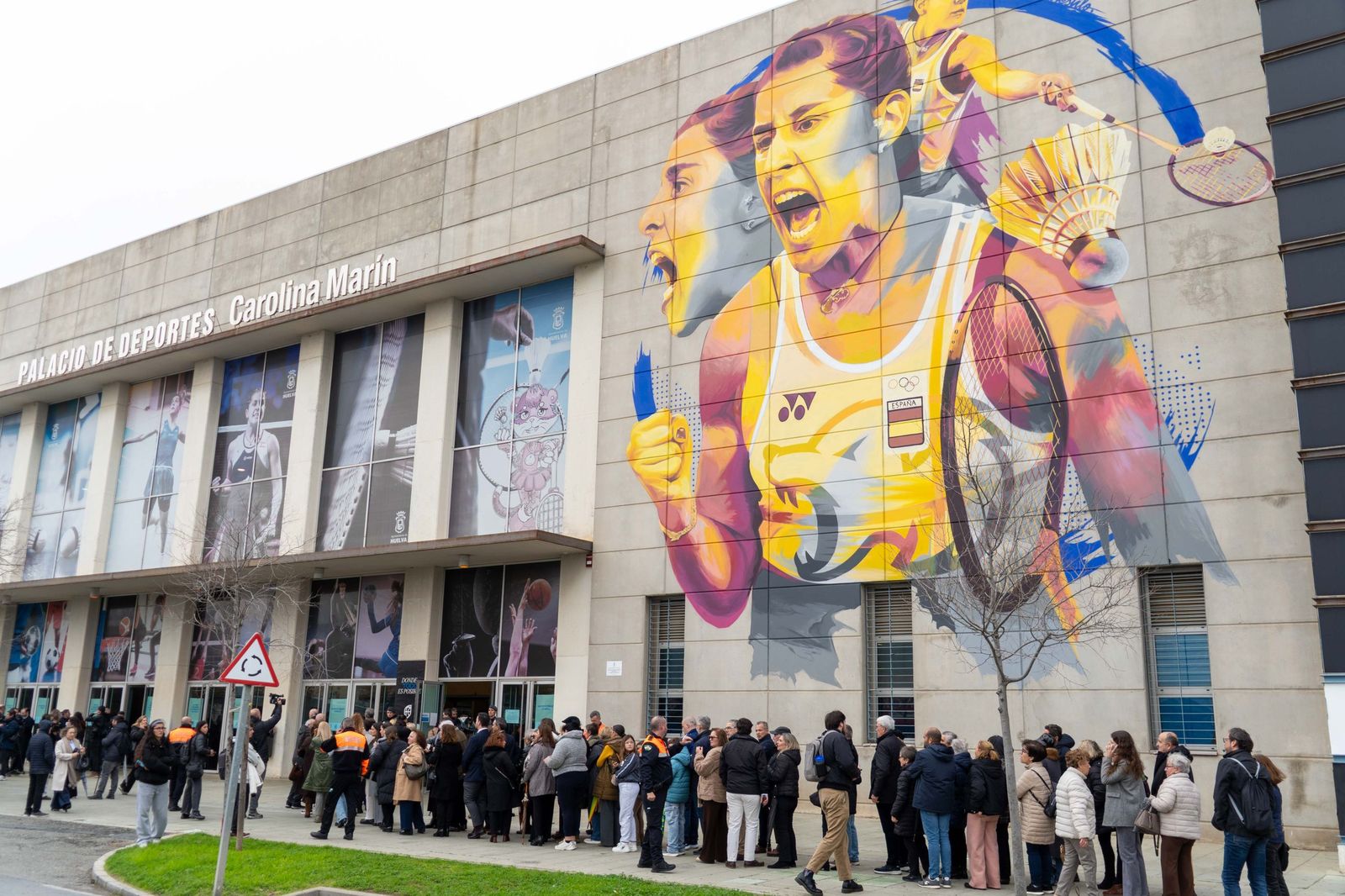 Fotografías del ambiente previo a la Misa funeral por las víctimas del accidente ferroviario