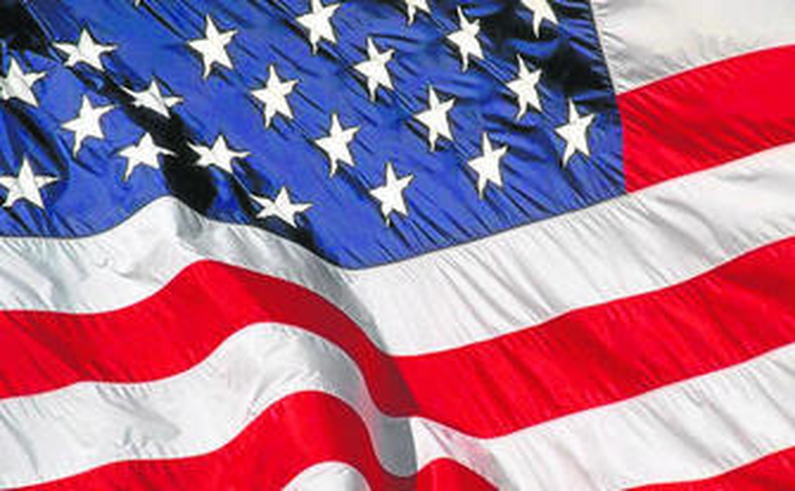 Una enseña norteamericana.