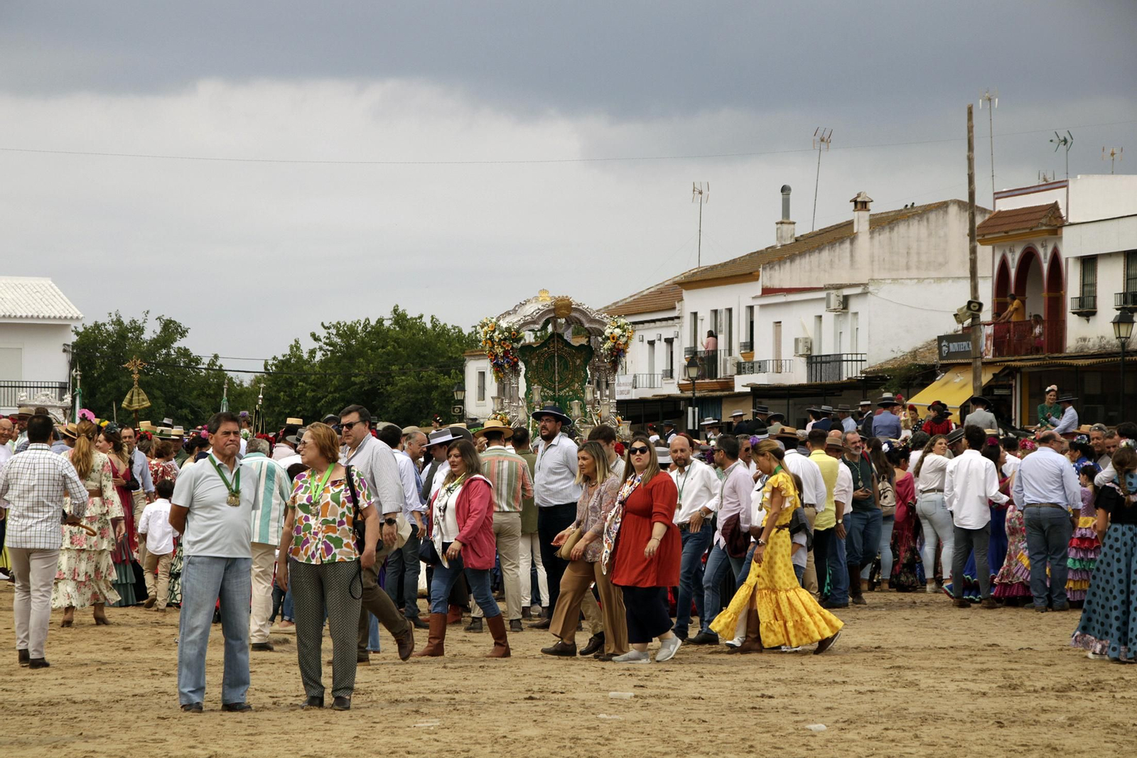Así se vive la romería en las casas de la aldea