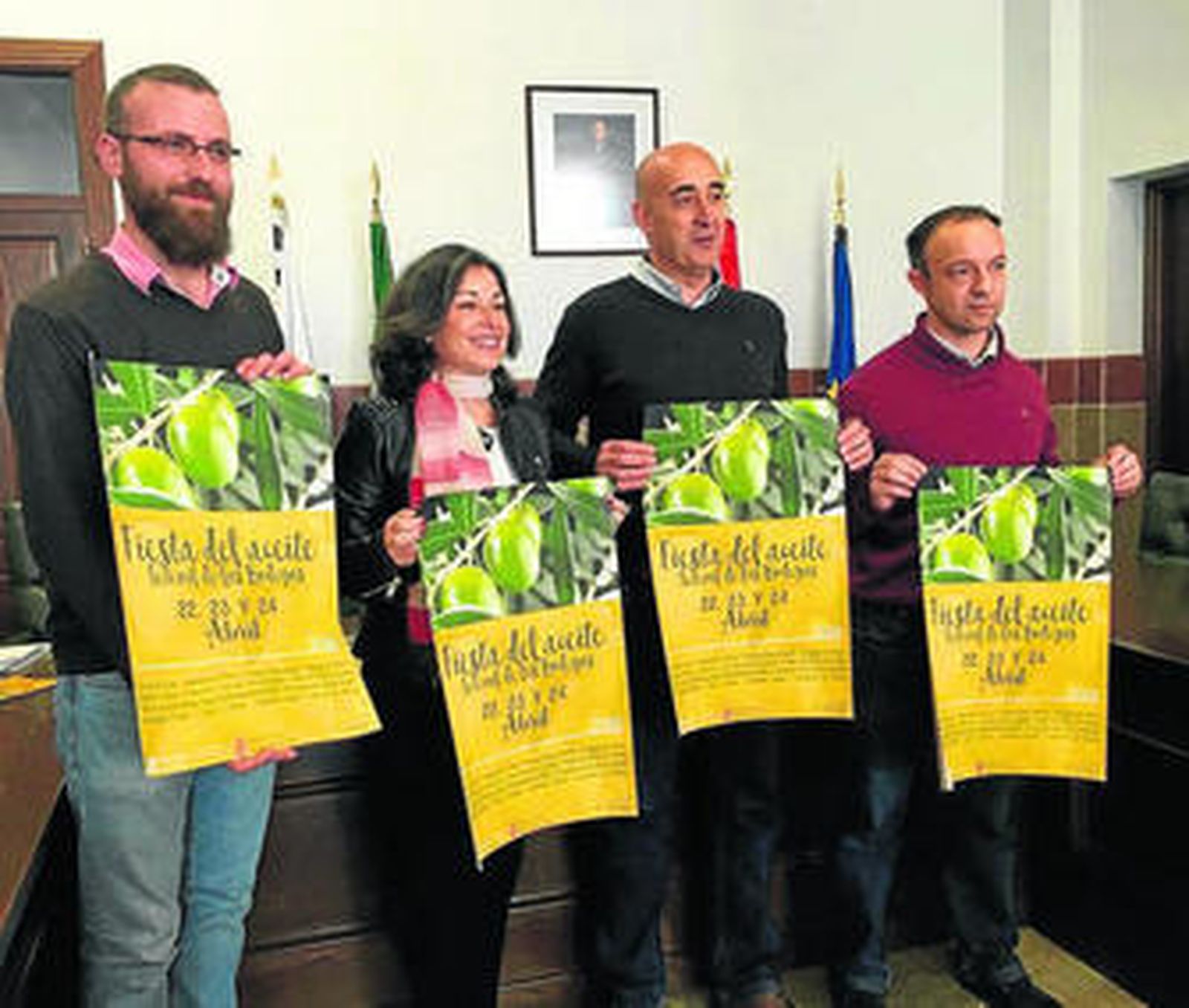 Presentación en Setenil de la Fiesta del Aceite.