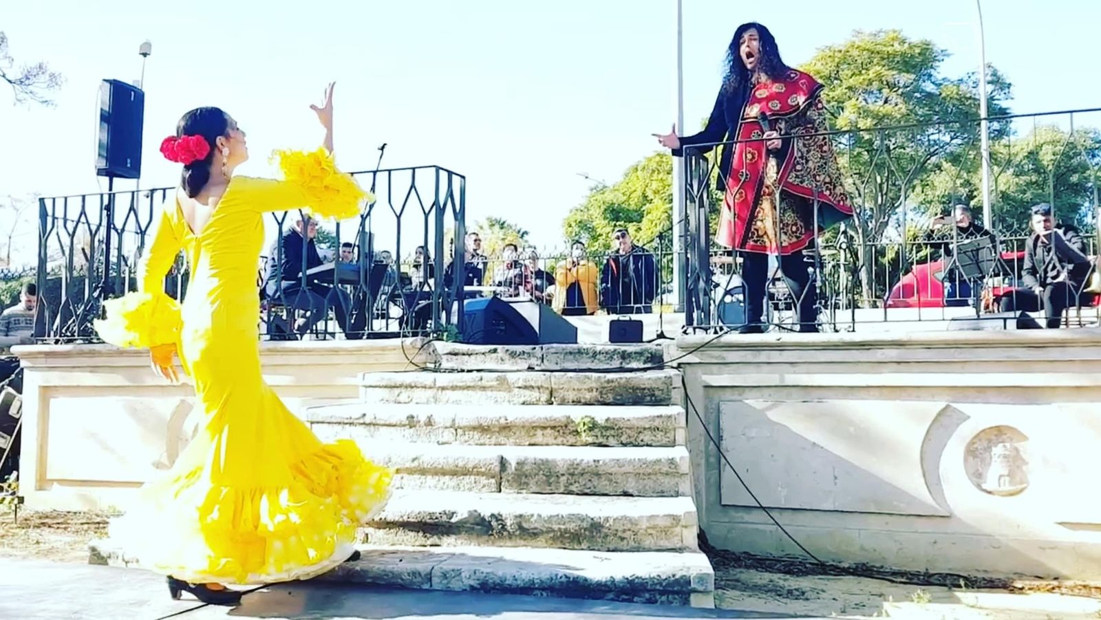 Una imagen de concierto de Jonathan Santiago celebrado el 5 de diciembre en La Victoria.