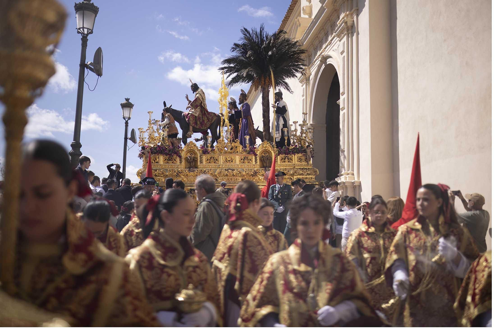 Domingo de Ramos: Imágenes de la Hermandad de la Borriquita