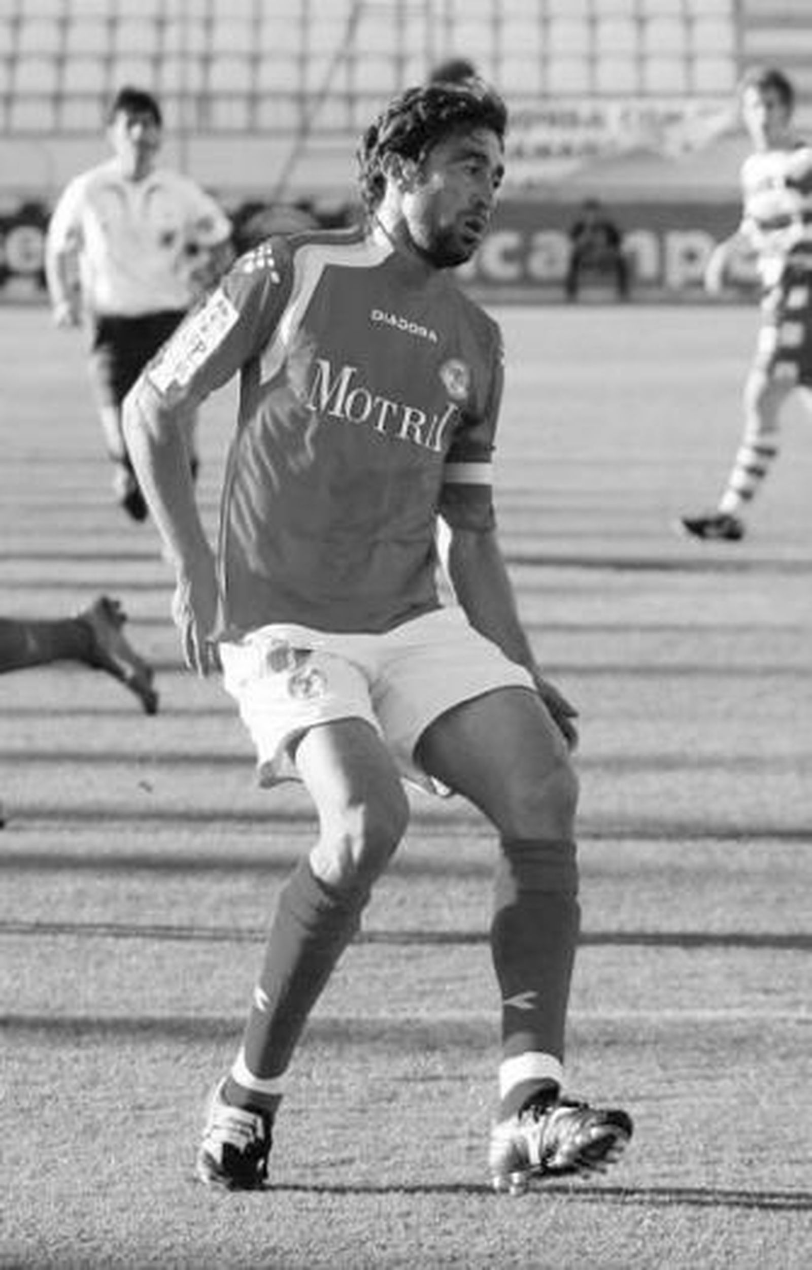 Falcón se lesionó en el partido del pasado sábado ante el Eibar.