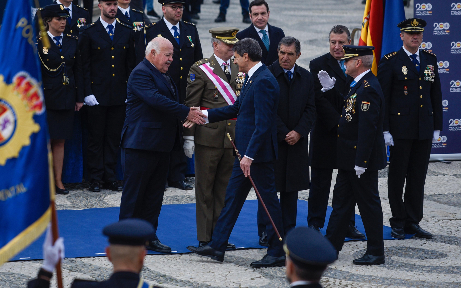 Acto de celebración del Bicentenario de la Policía Nacional en Sevilla
