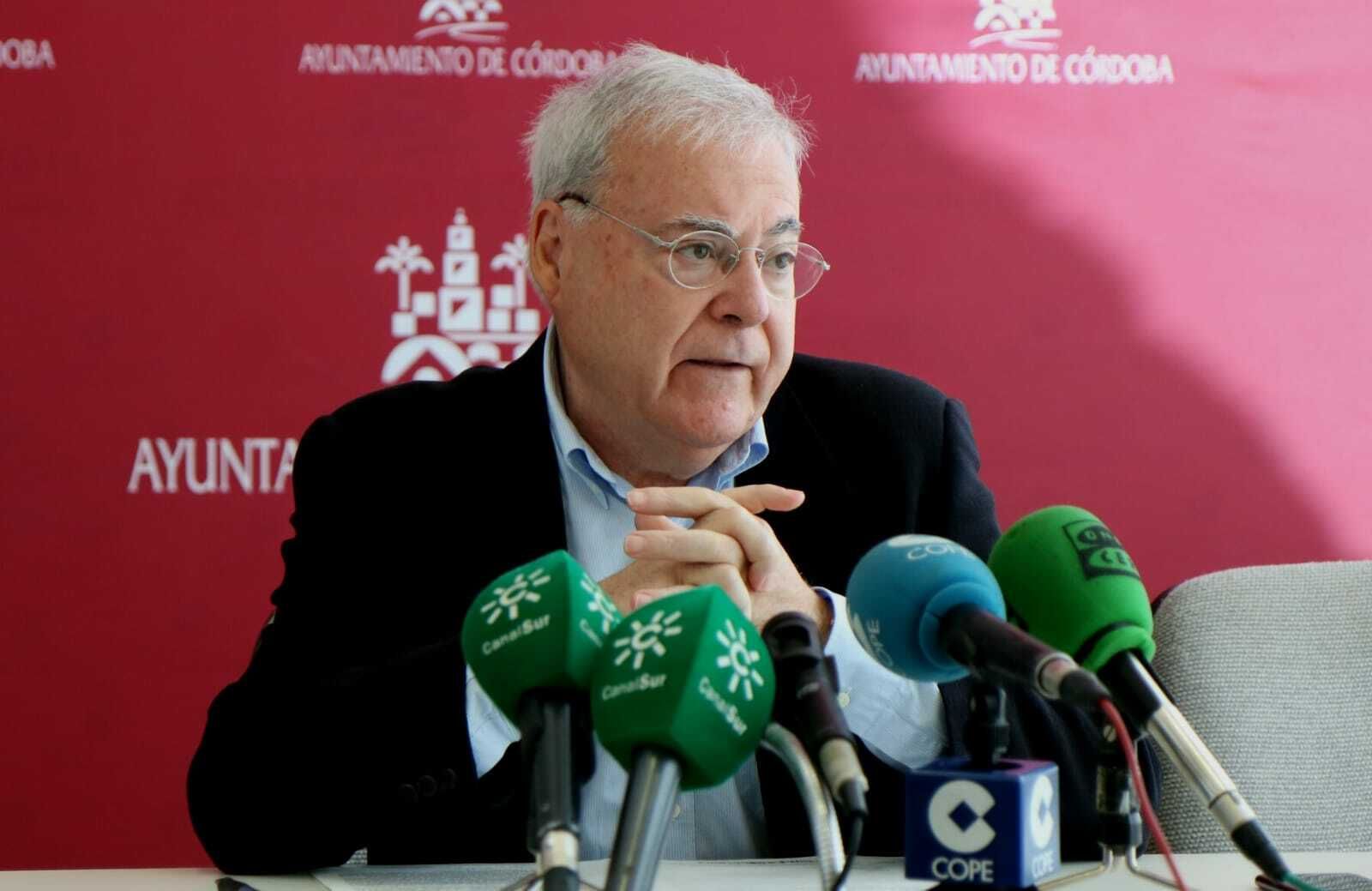 Emilio Aumente, durante la rueda de prensa.