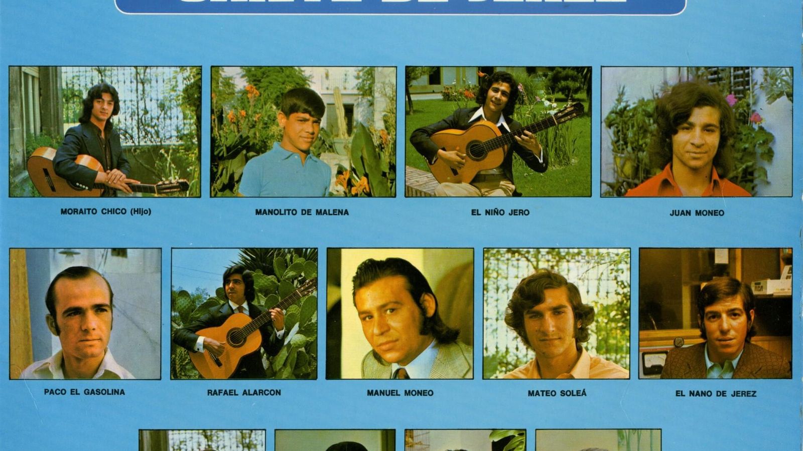 Portada del disco Nueva Frontera del Cante de Jerez.