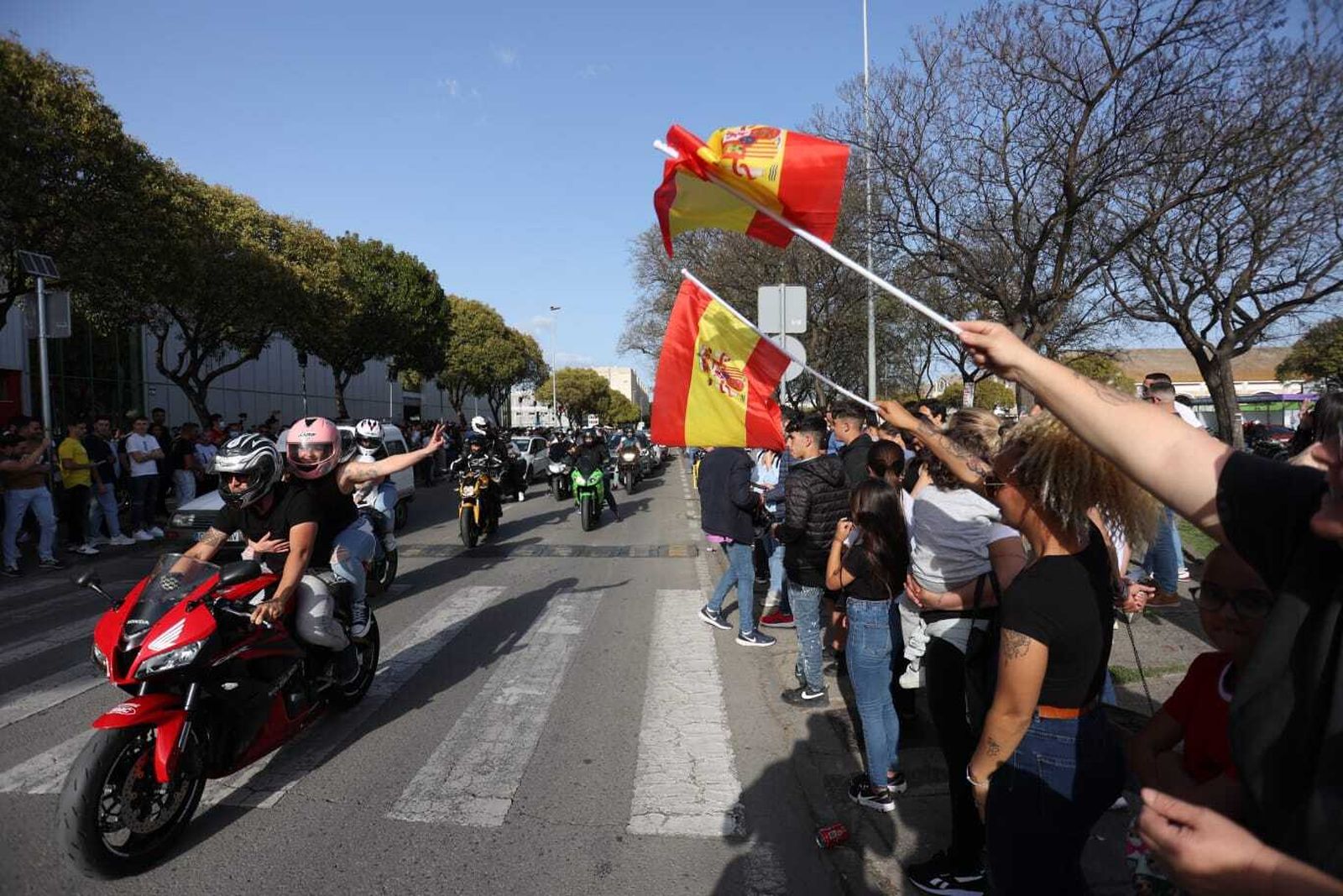 Ambiente motero del viernes del Gran Premio de MotoGP en Jerez