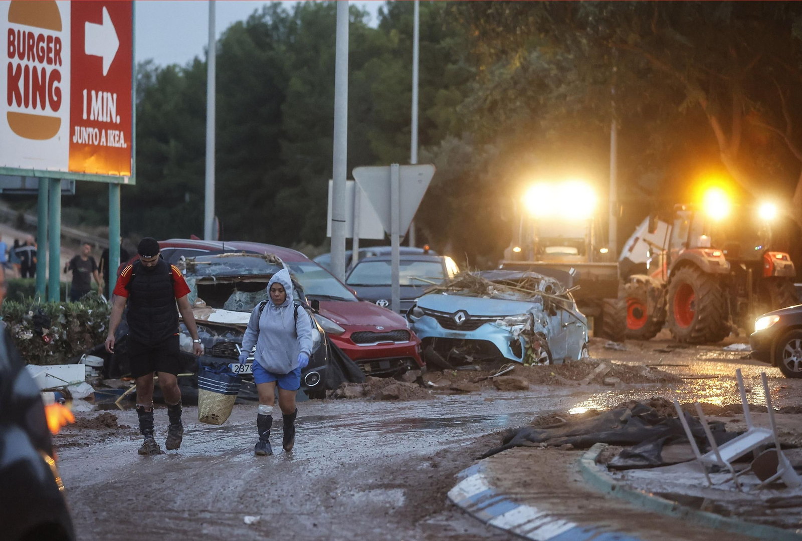 Las imágenes de las devastadoras consecuencias de la DANA en Valencia