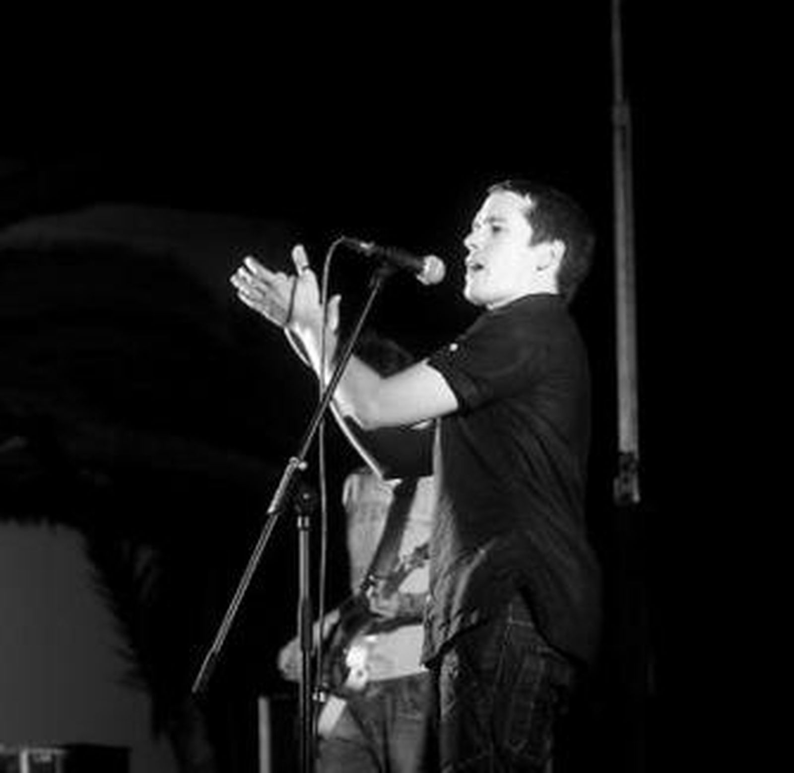 Jorge Ruiz, cantante del grupo Maldita Nerea.