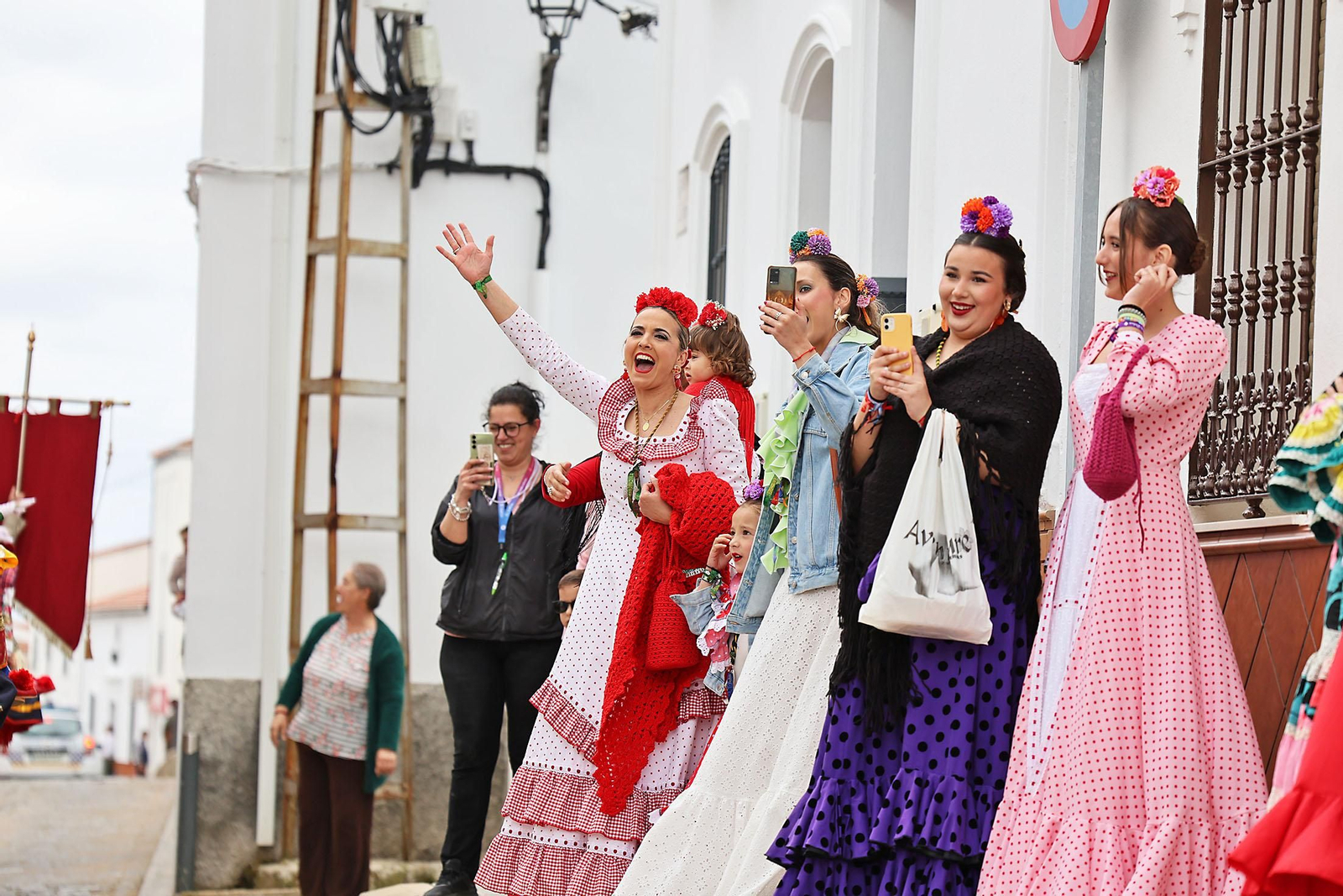 Las imágenes de la romería de San Benito Abad en el Cerro del Andévalo de Huelva