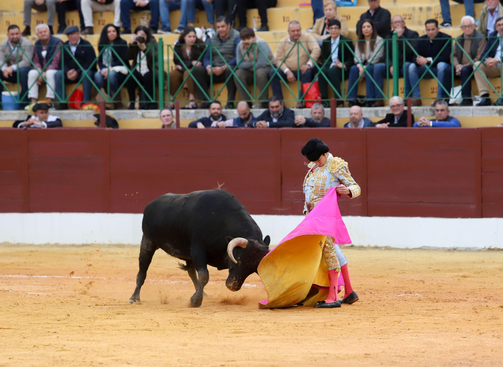 Imágenes de la novillada previa a la Semana Santa en la plaza de toros de La Línea