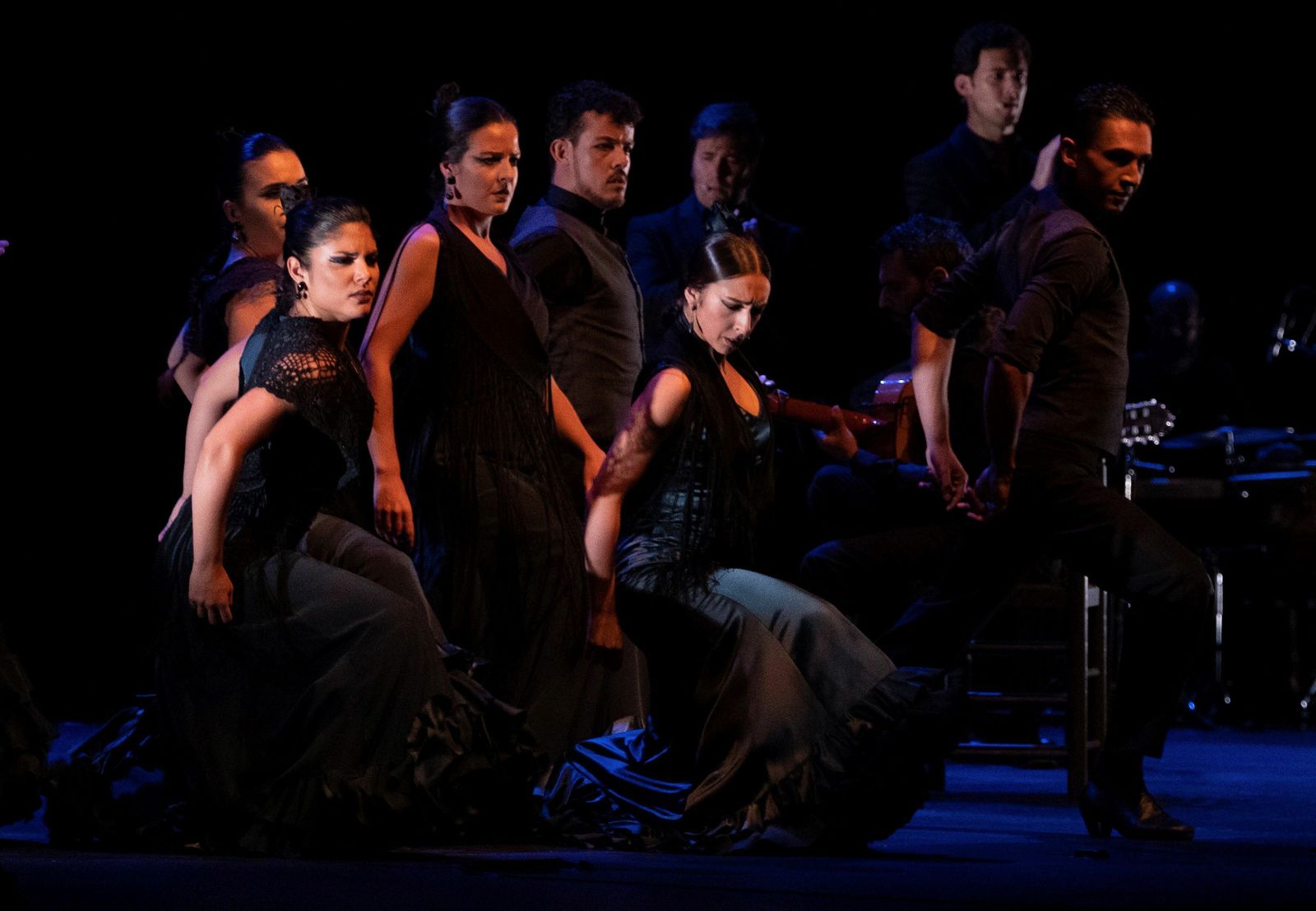 'Naturalmente flamenco', en una reciente representación en Niebla.