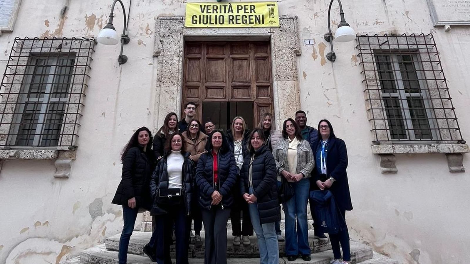 Expedición de vecinos de Cantoria en Italia.