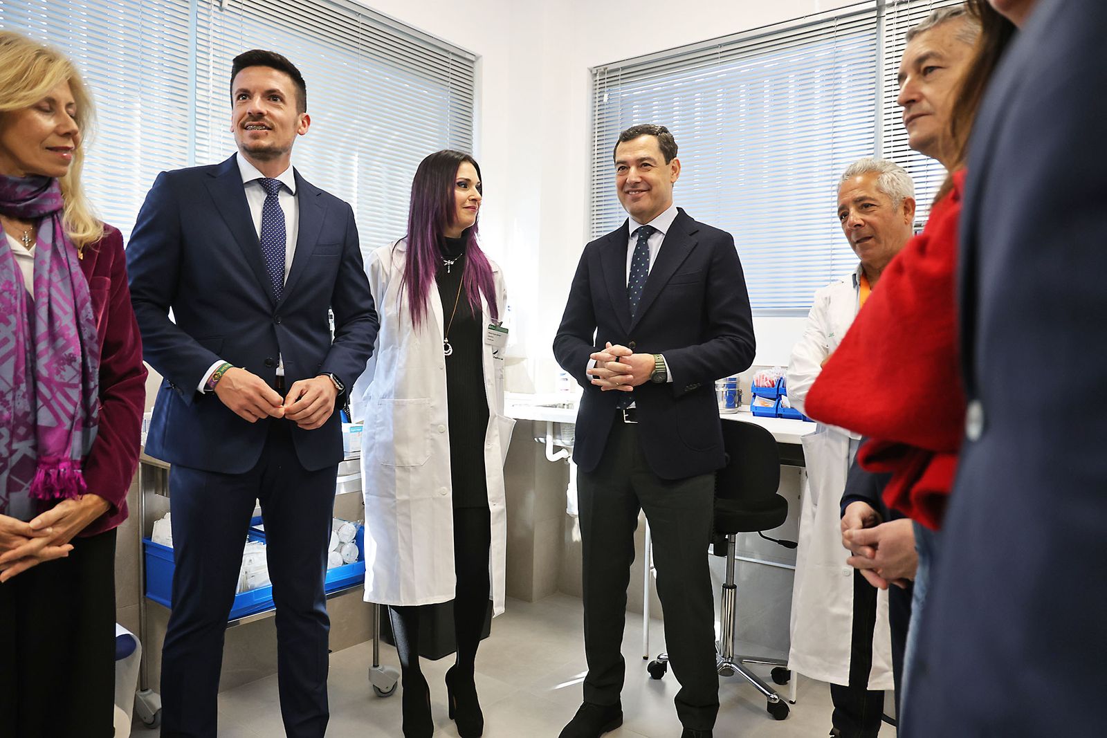 Las fotografías de la inauguración del consultorio de salud de Corrales.