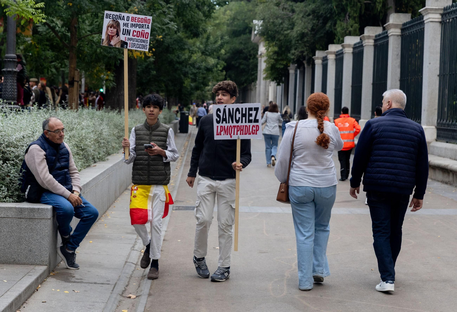 El desfile por el Día de la Fiesta Nacional, en imágenes