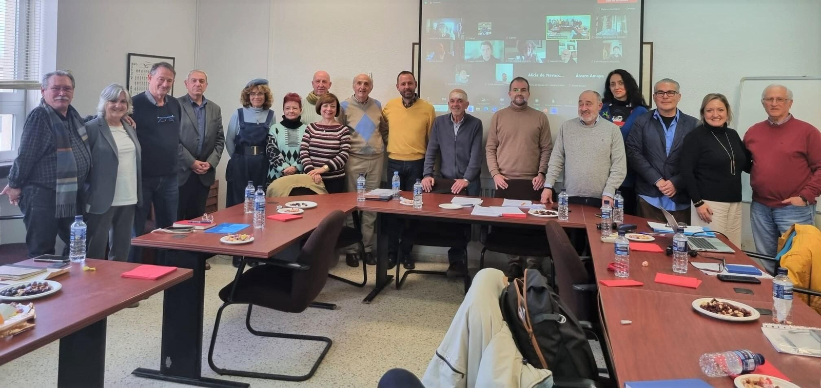 Asamblea de constitución de la nueva Unión de Asociaciones para la Promoción y Defensa del Patrimonio.