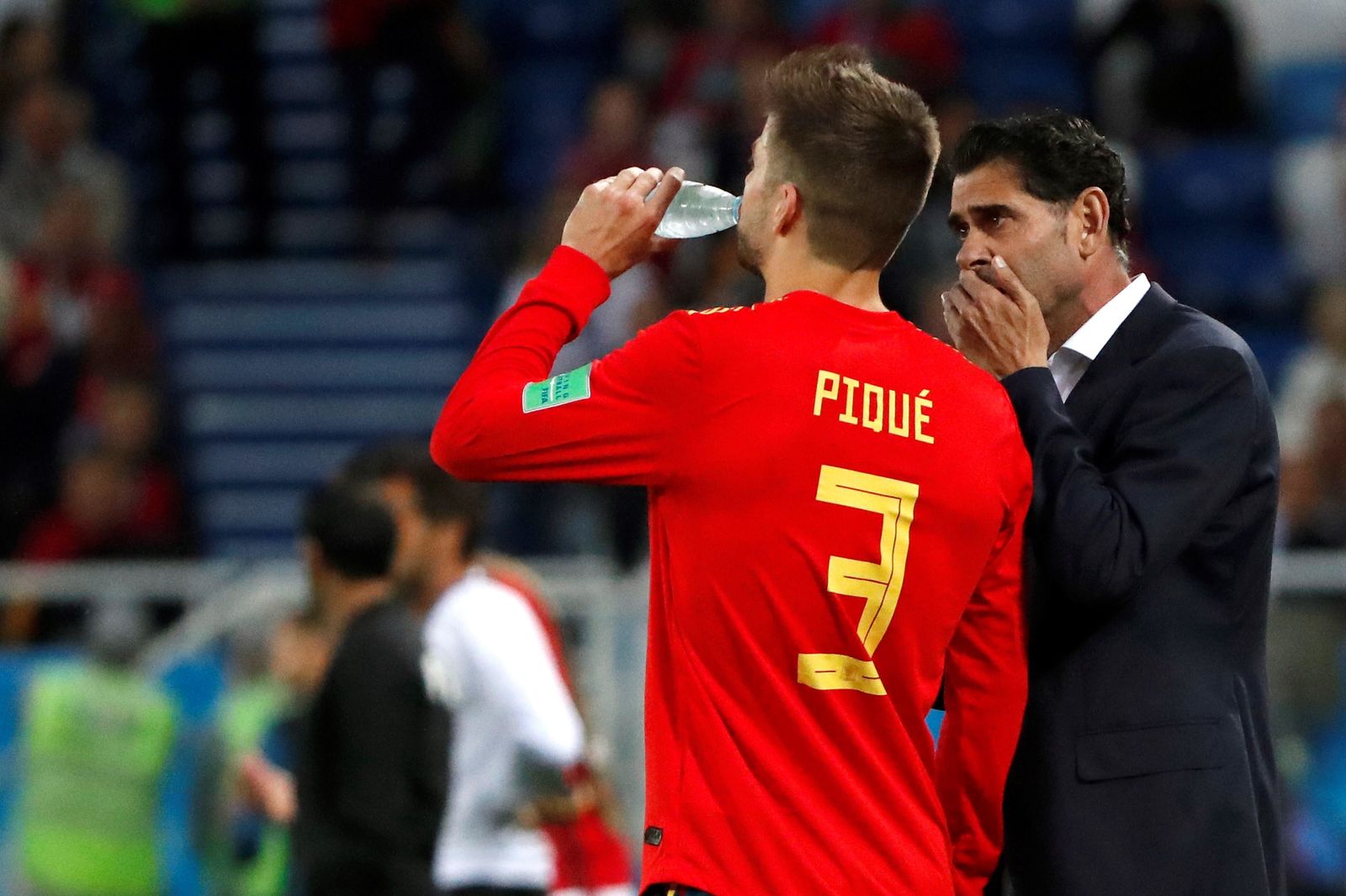 Las imágenes del España-Marruecos