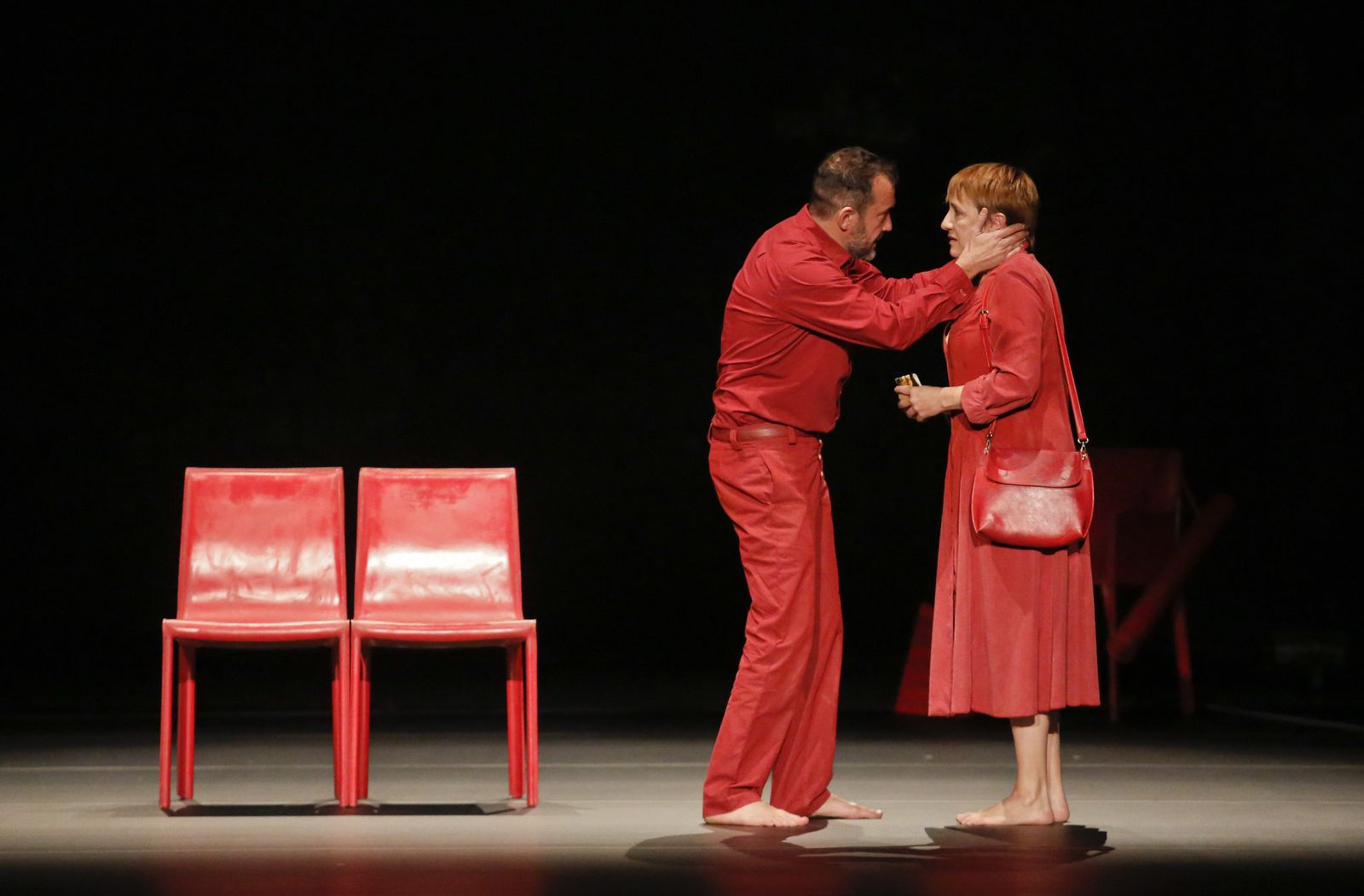 Una escena de la obra 'El Cartógrafo'.