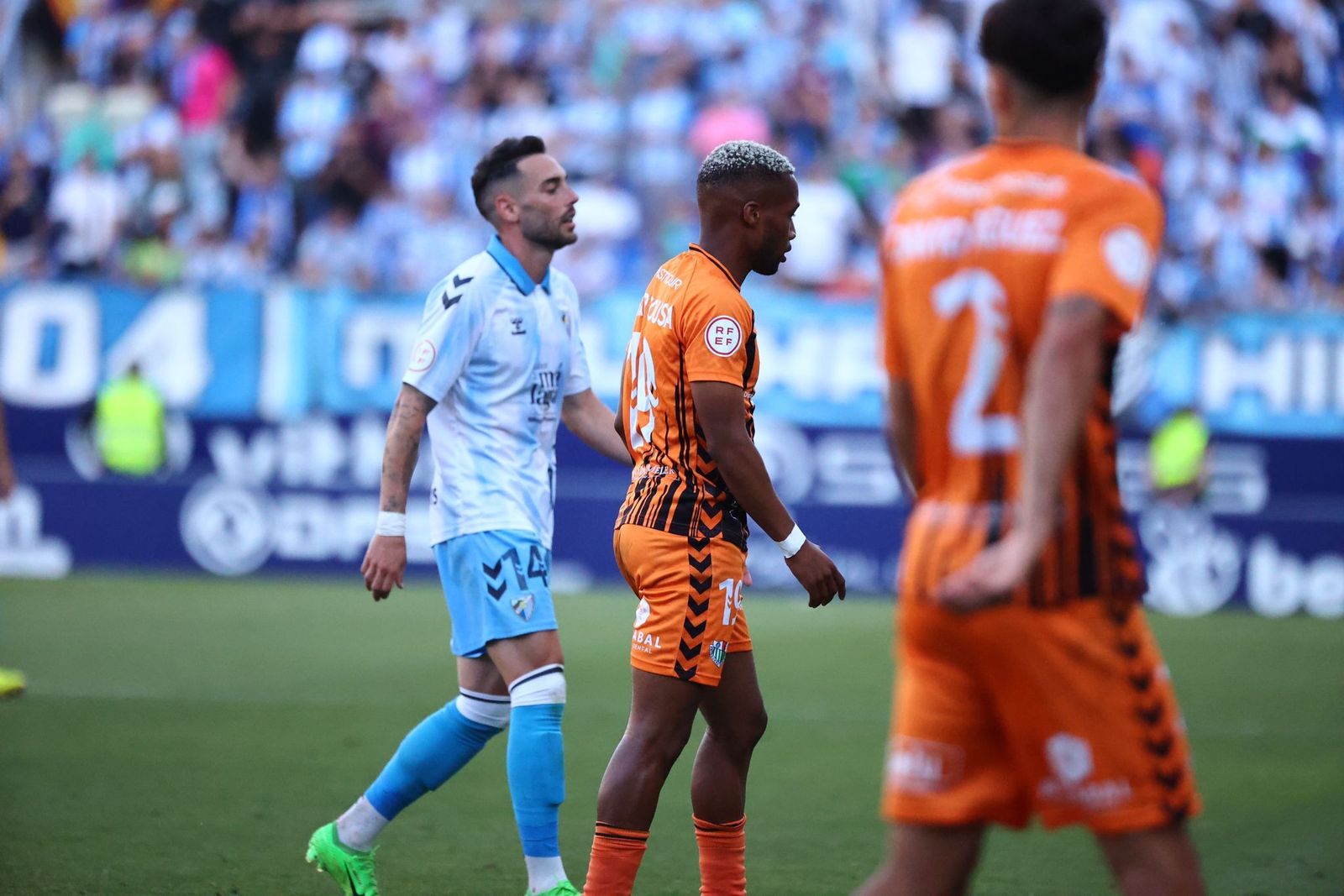 El Málaga CF - Antequera, en fotos