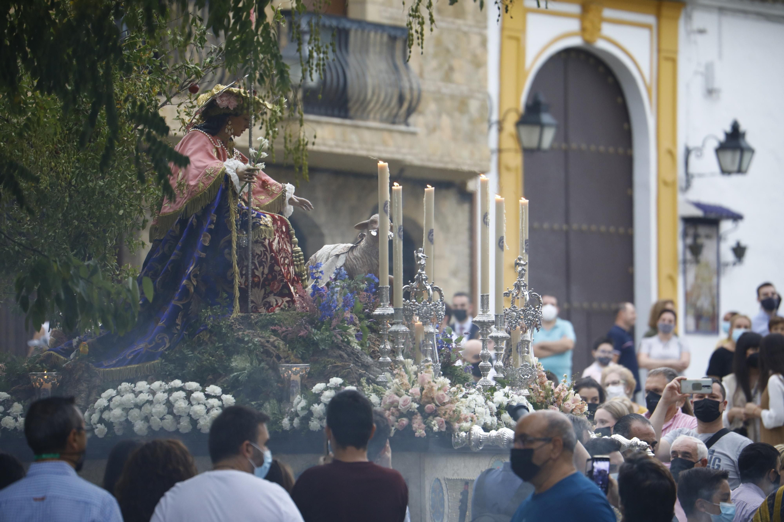 La procesión de la Divina Pastora de las Almas, en imágenes