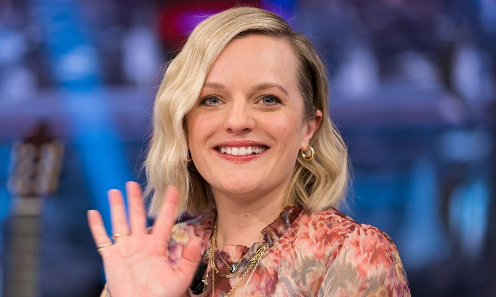 Elisabeth Moss, con la melena corta rubia que siempre la ha caracterizado (hasta ahora). Elisabeth Moss, con la melena corta rubia que siempre la ha caracterizado (hasta ahora).
