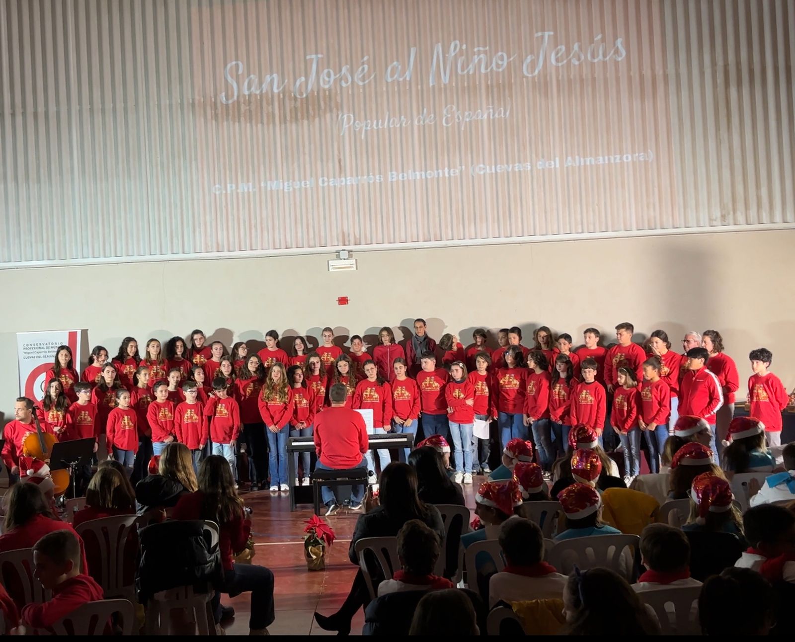 Imagen del Ecuentro Comarcal de Conservatorios del año pasado en Cuevas del Almanzora