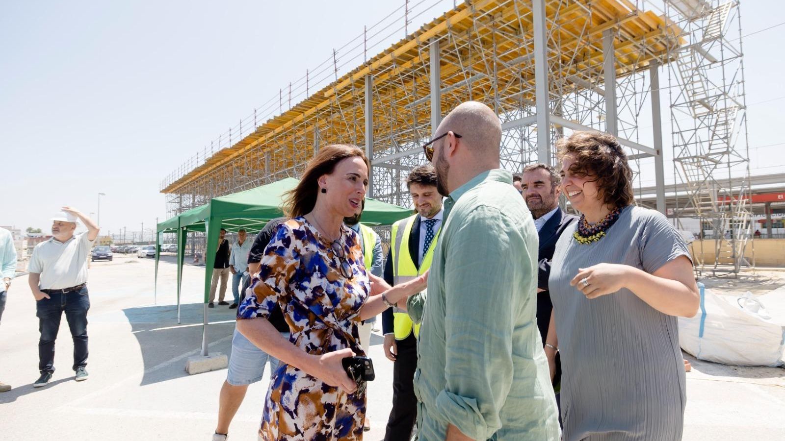 El intercambiador podría estar en servicio en el mes de octubre.