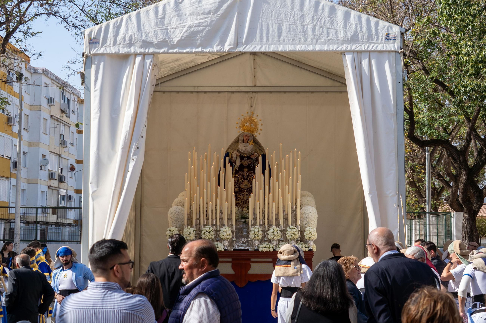 Imágenes de la procesión de la Virgen del Prado